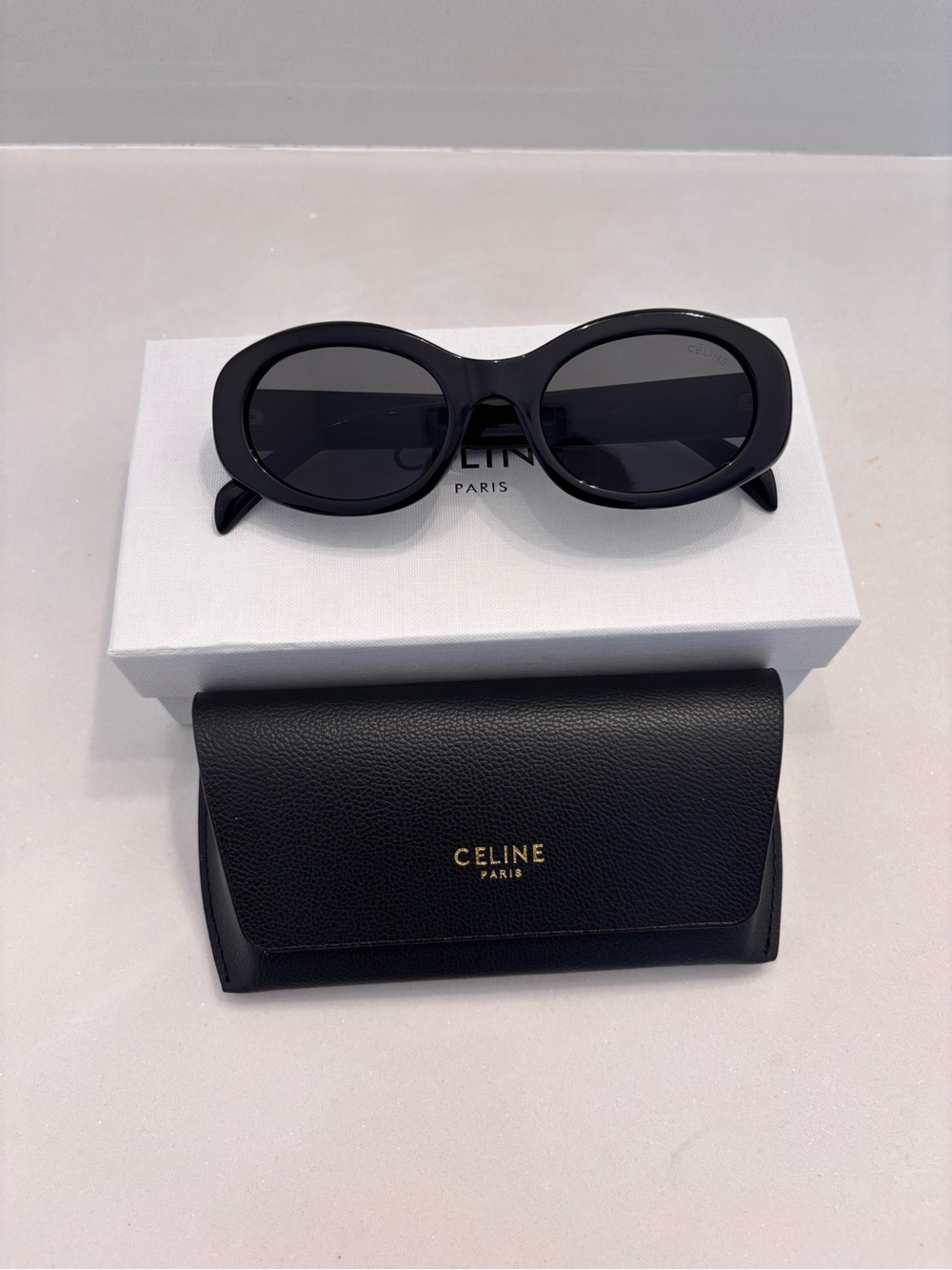 CELINE Black CL40194U Designer Sunglasses Y2K Sunglasses For Women